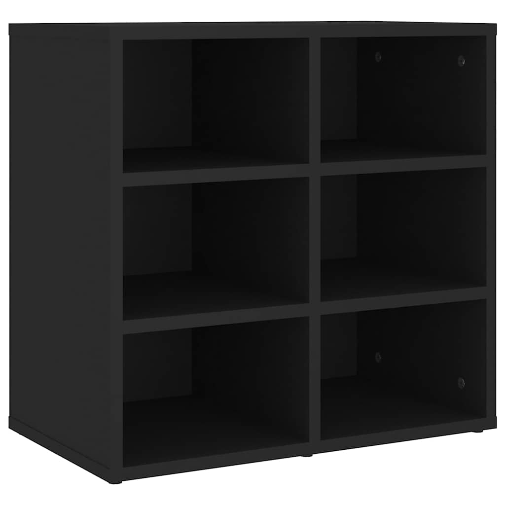 Shoe Cabinets 2 pcs Black 52,5x30x50 cm