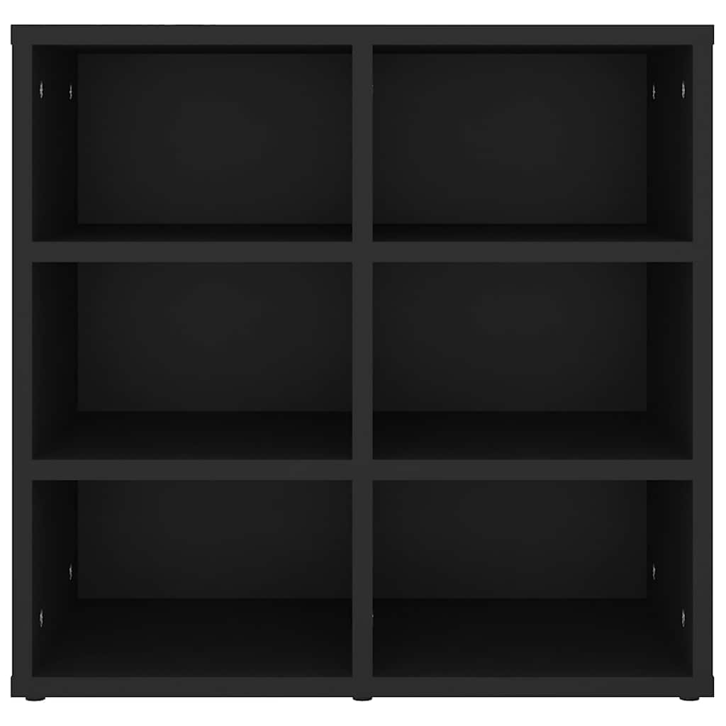 Shoe Cabinets 2 pcs Black 52,5x30x50 cm