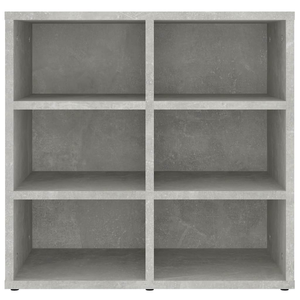 Shoe Cabinets 2 pcs Concrete Grey 52.5x30x50 cm