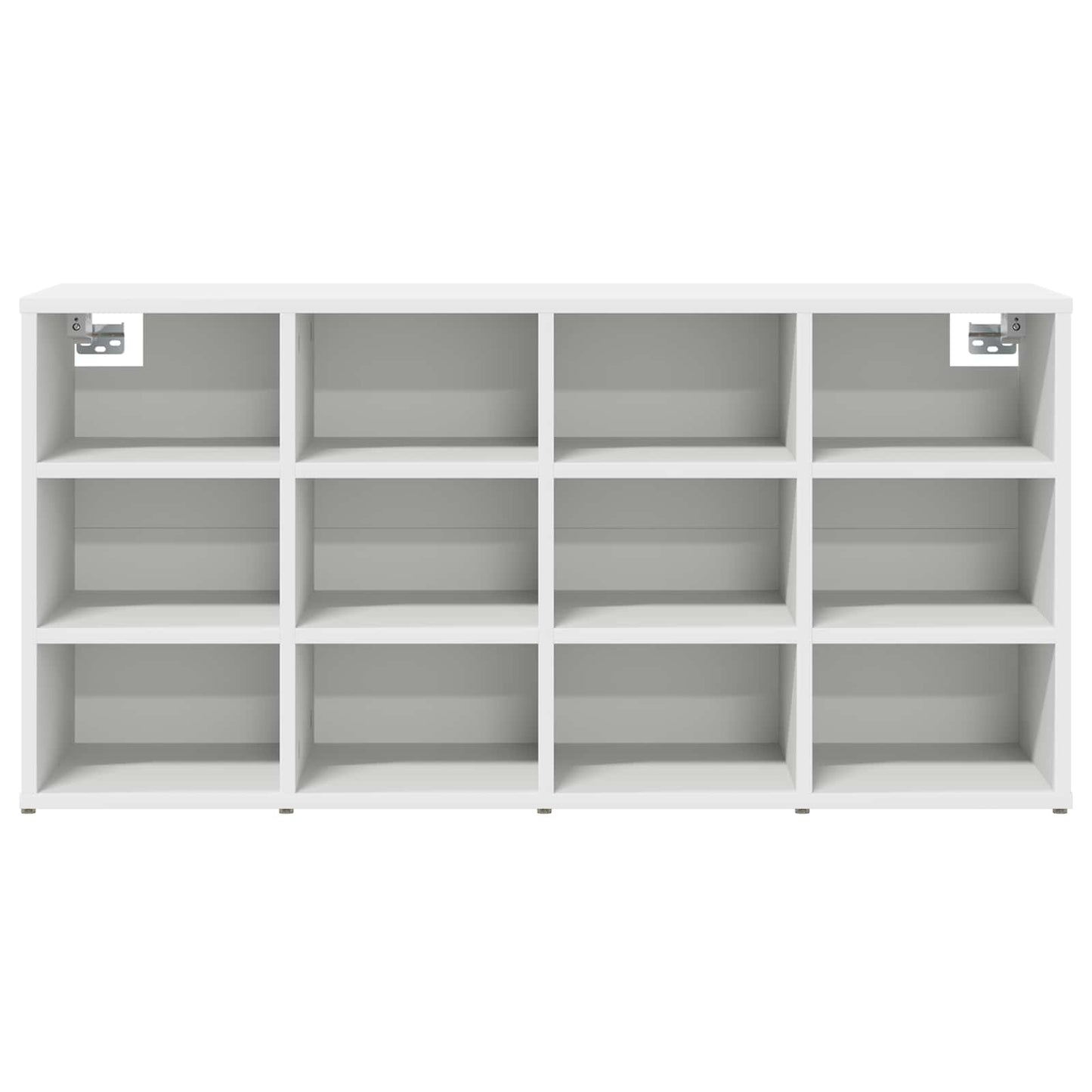 Shoe Cabinet with Shelf White 103 x 30 x 51 cm Engineered Wood