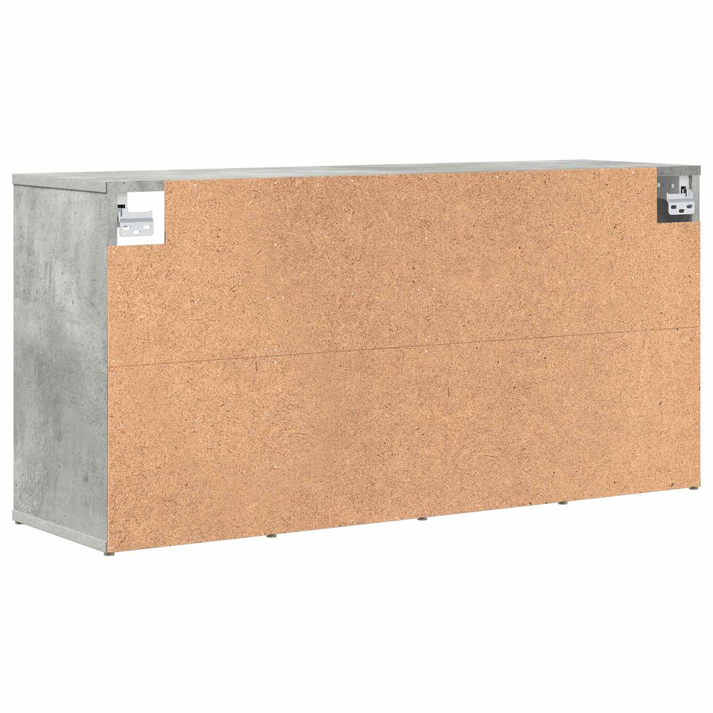 Shoe Cabinet 103 x 30 x 51 cm Engineered Wood Concrete grey
