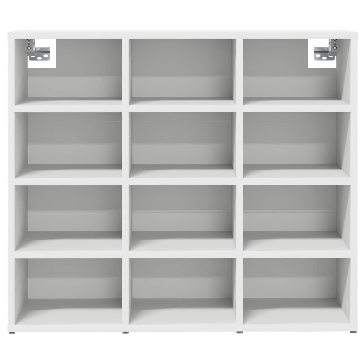 Shoe Cabinet with Shelf White 77.5 x 30 x 67 cm Engineered Wood