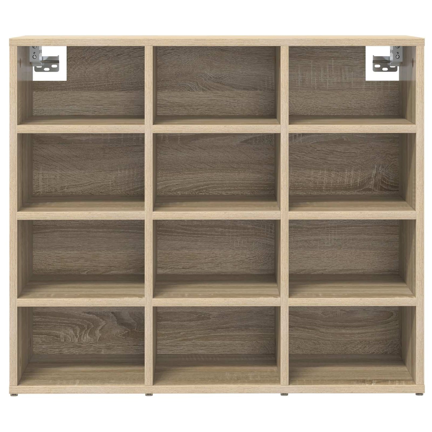 Shoe Cabinet Sonoma Oak 77.5 x 30 x 67 cm Engineered Wood