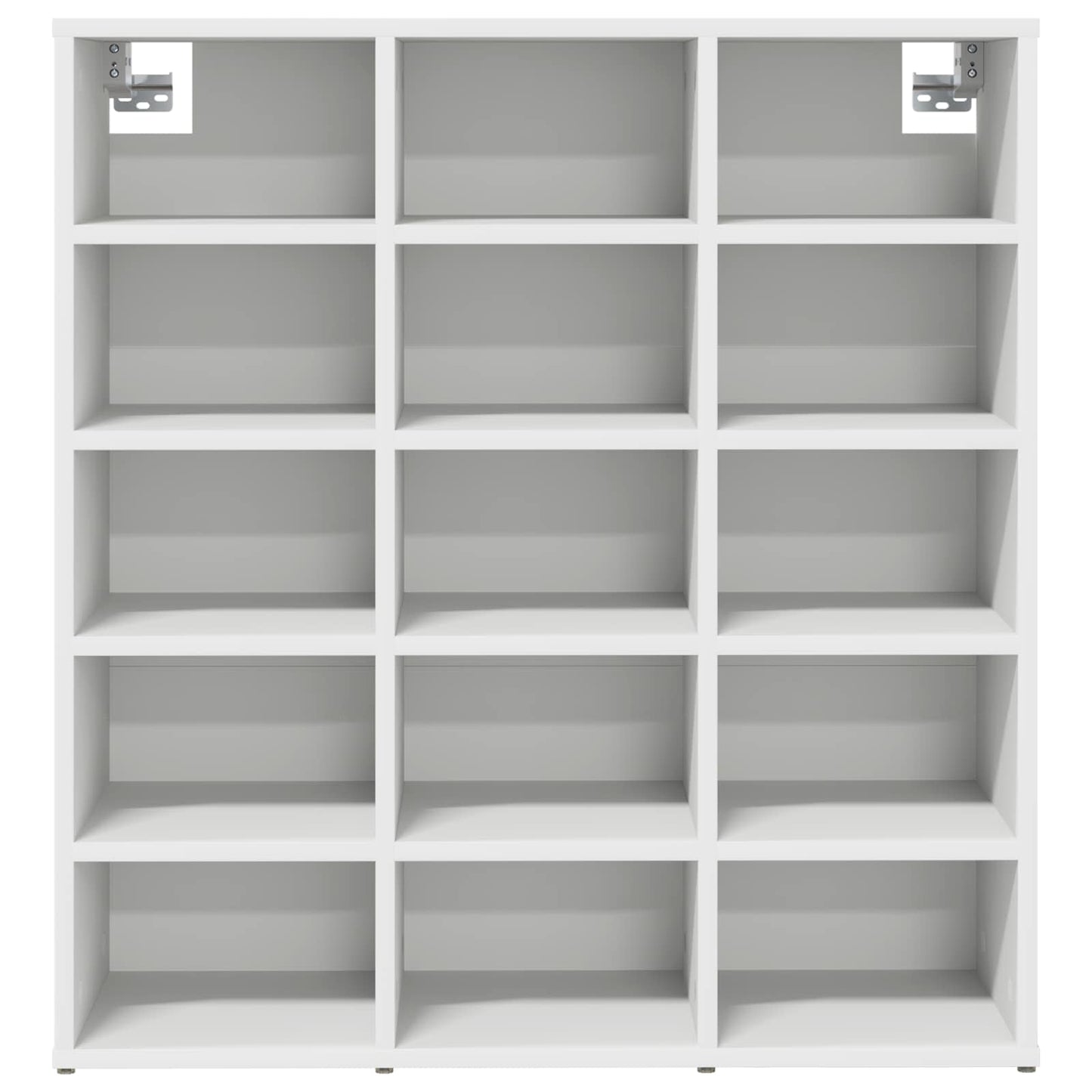 Shoe Cabinet 77.5 x 30 x 83.5 cm Engineered Wood White
