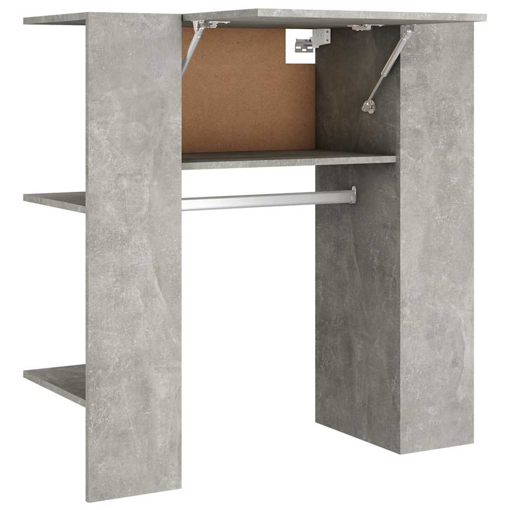 Hallway Cabinet Concrete Grey 97,5x37x99 cm Engineered Wood