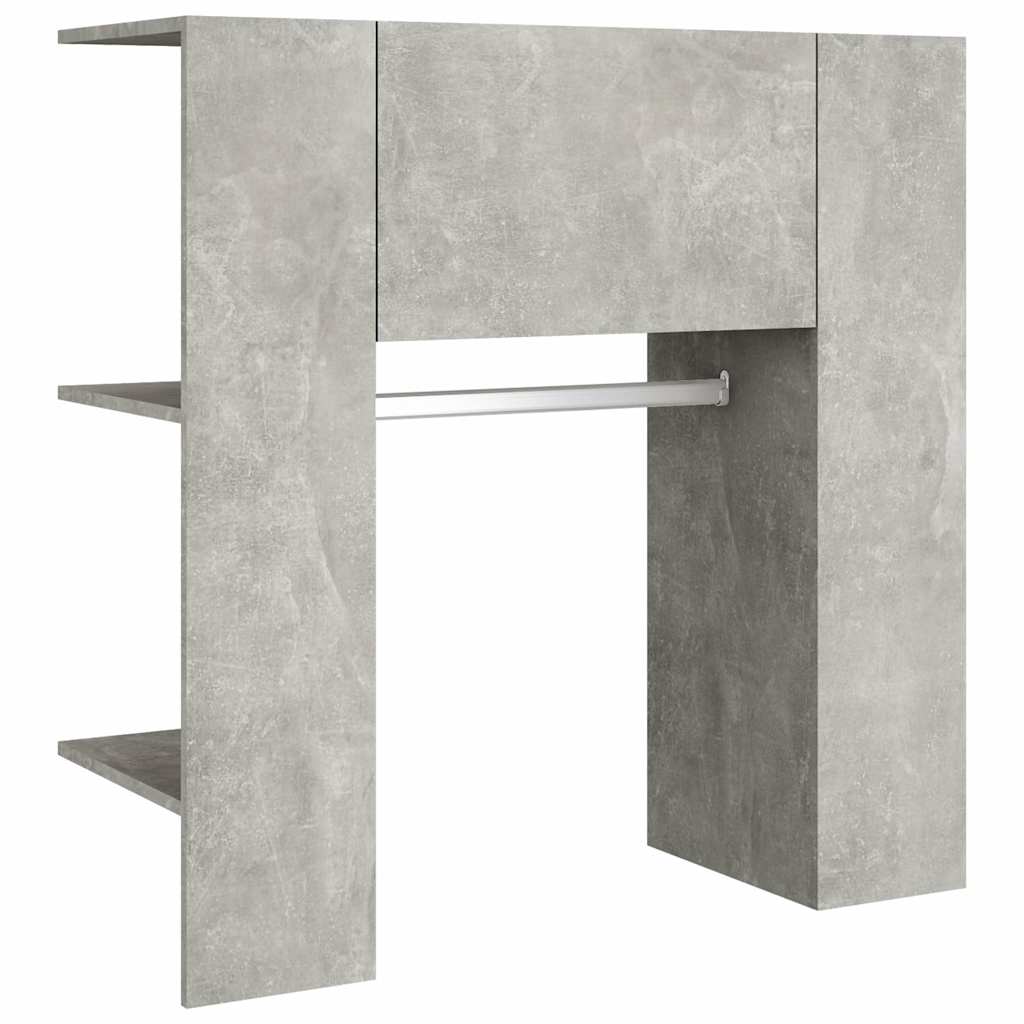 Hallway Cabinet Concrete Grey 97,5x37x99 cm Engineered Wood