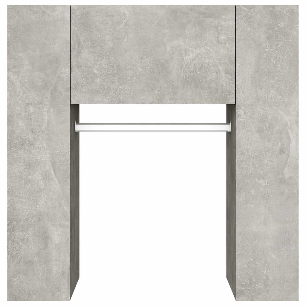 Hallway Cabinet Concrete Grey 97,5x37x99 cm Engineered Wood