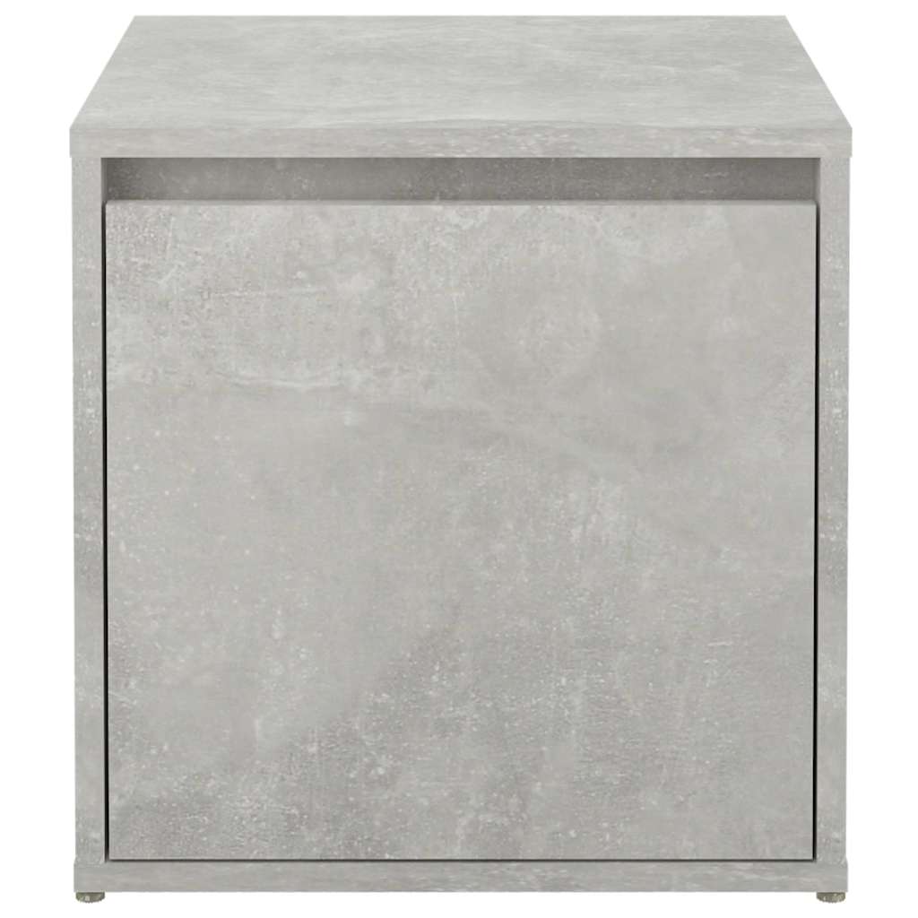 Box Drawer Concrete Grey 40,5x40x40 cm Engineered Wood