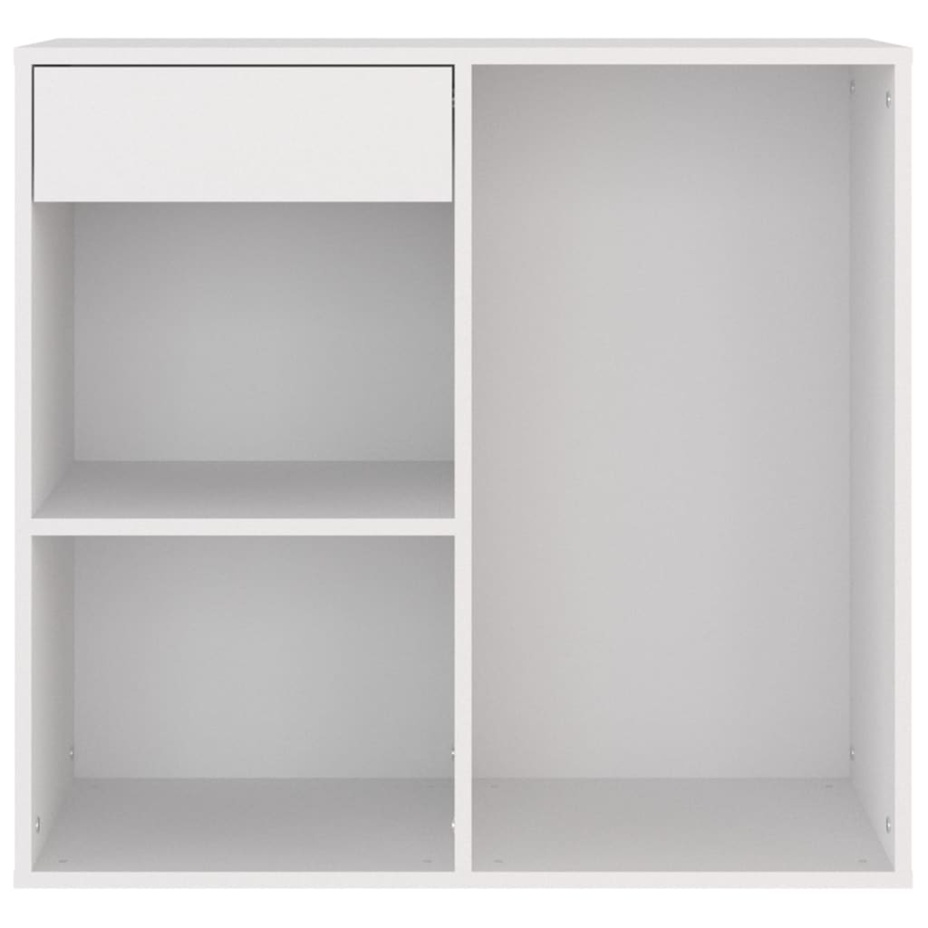 vidaXL Cosmetic Cabinet White 80x40x75 cm Engineered Wood