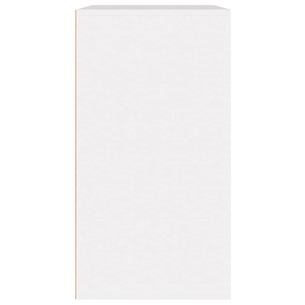 Cosmetic Cabinet White 80x40x75 cm Engineered Wood