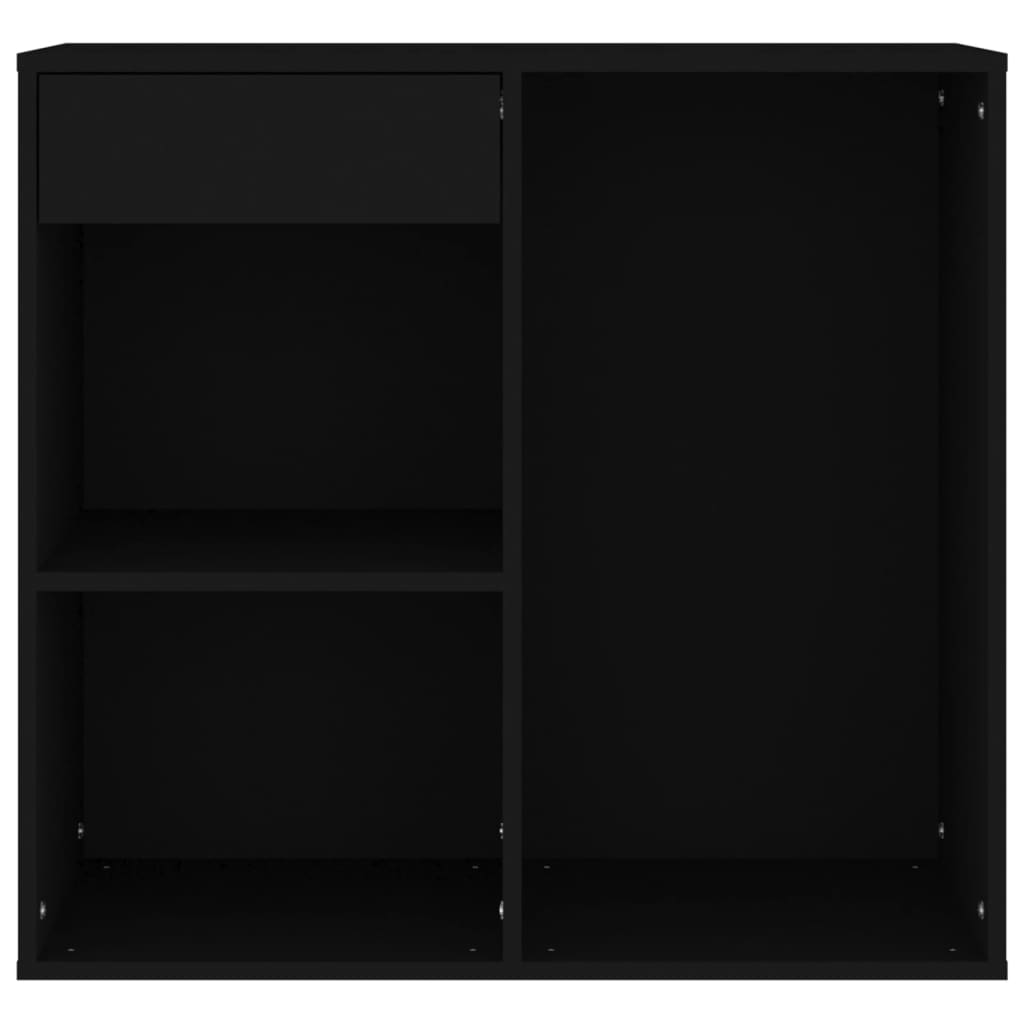 Cosmetic Cabinet | Black | Engineered wood | Medium | Cosmetic Cabinet