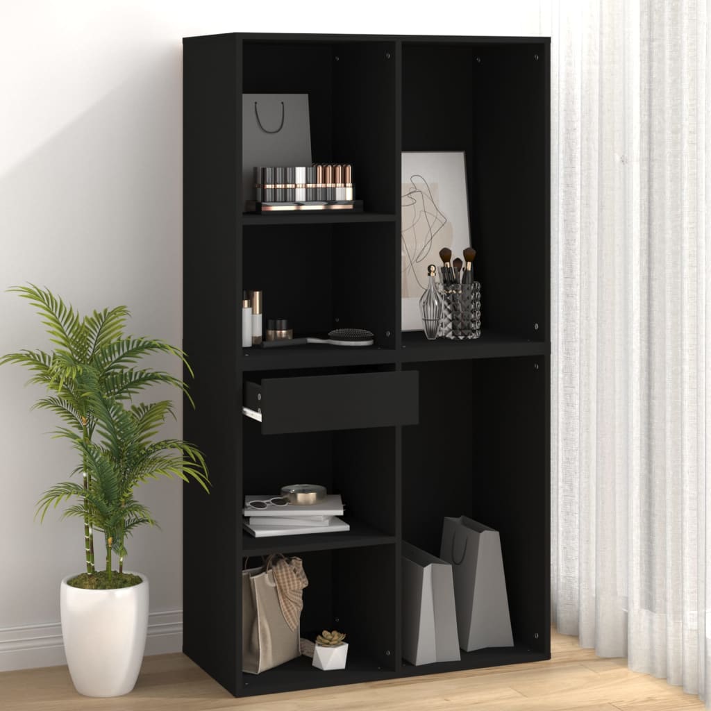 Cosmetic Cabinet | Black | Engineered wood | Medium | Cosmetic Cabinet