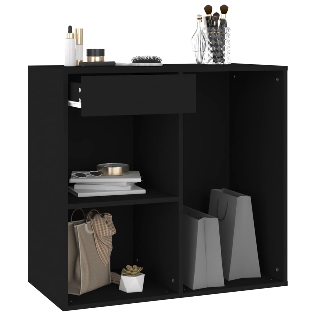 Cosmetic Cabinet | Black | Engineered wood | Medium | Cosmetic Cabinet