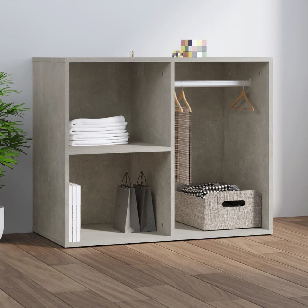 Dressing Cabinet | Concrete Grey | Engineered Wood | Medium