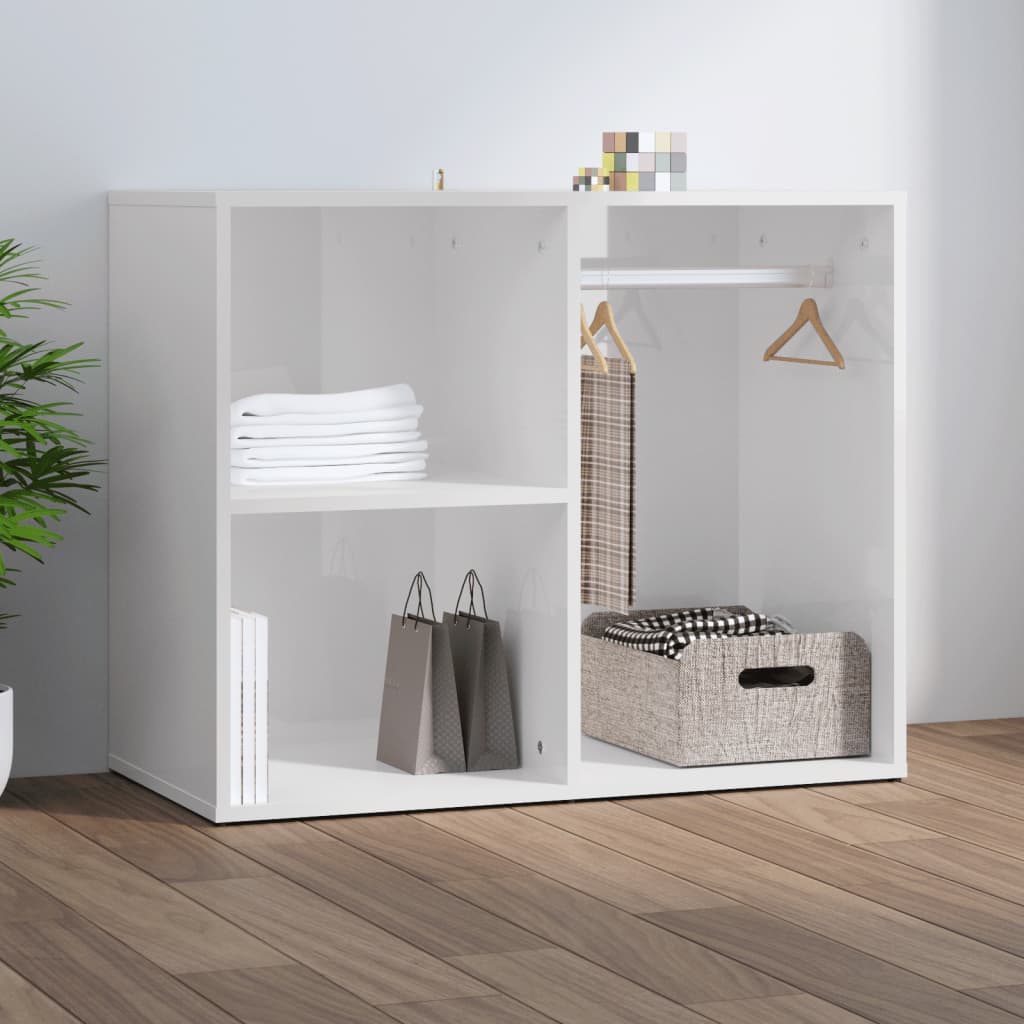 Dressing Cabinet | High gloss white | Engineered wood | Medium | Storage