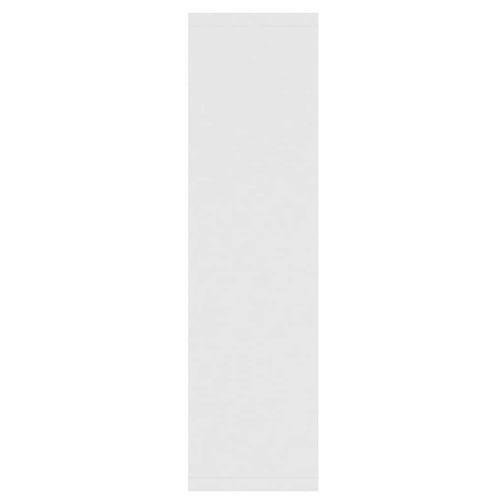 Mirror Cabinet with LED White 76x15x55 cm