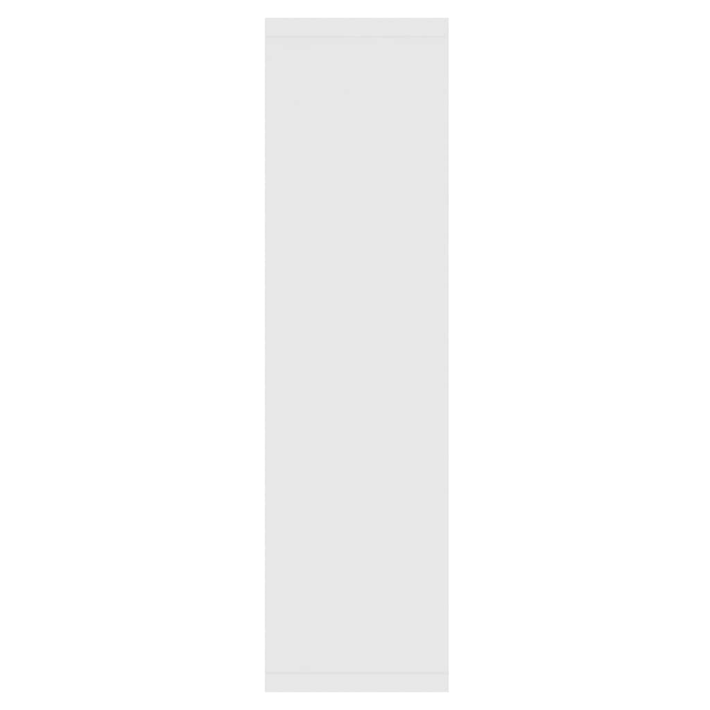 Mirror Cabinet with LED White 76x15x55 cm