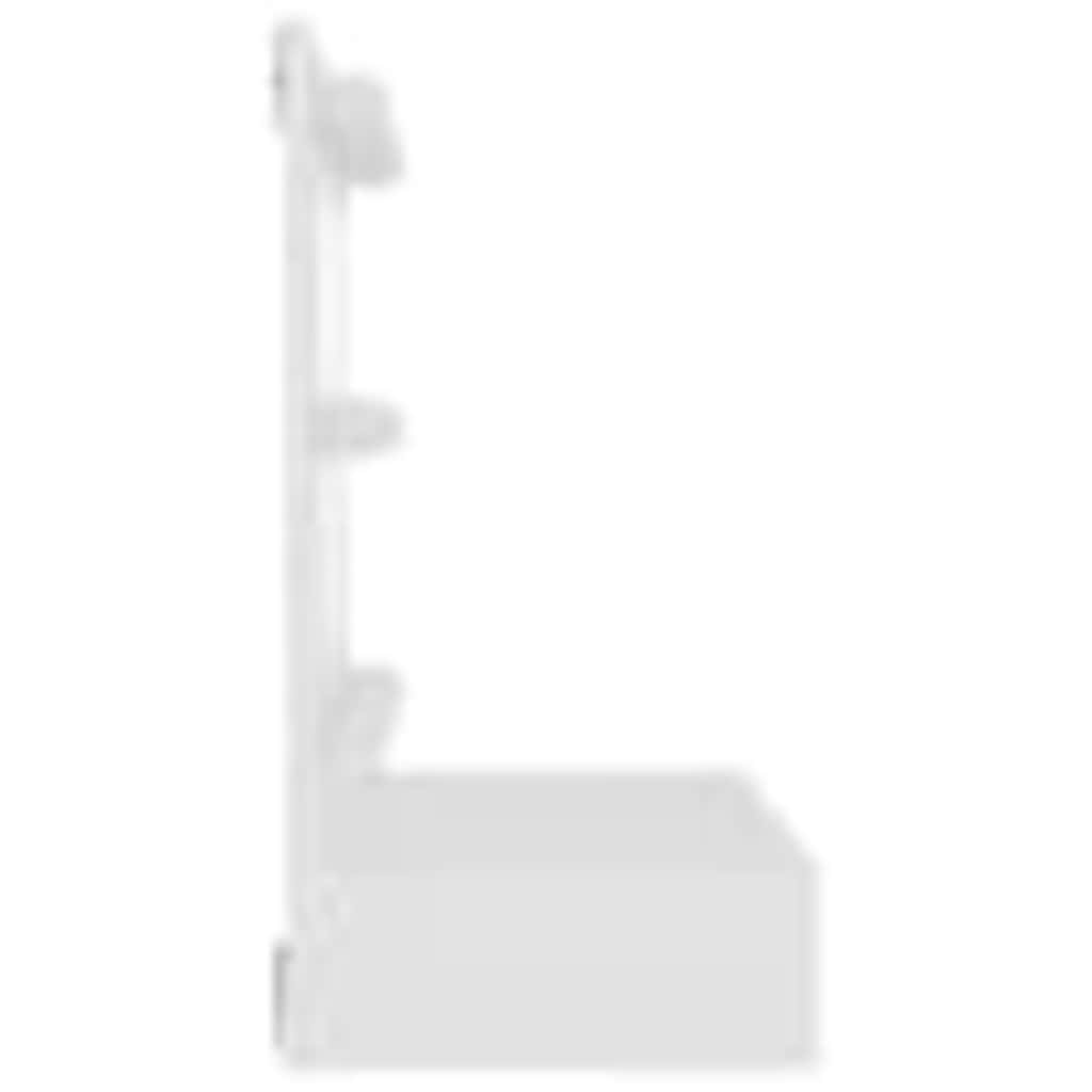 Mirror Cabinet with LED White 60x31,5x62 cm