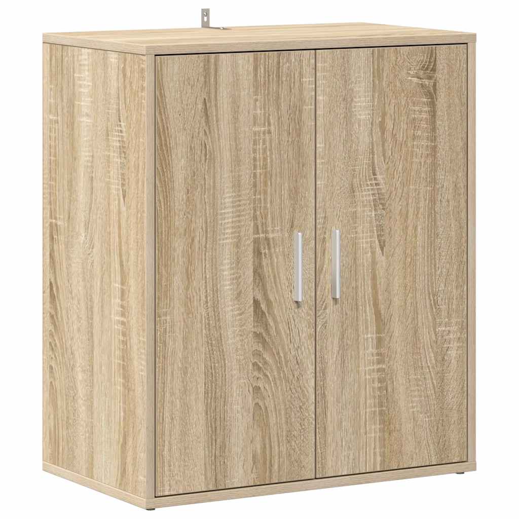 Shoe Cabinet | Sonoma oak | Engineered wood | Compact