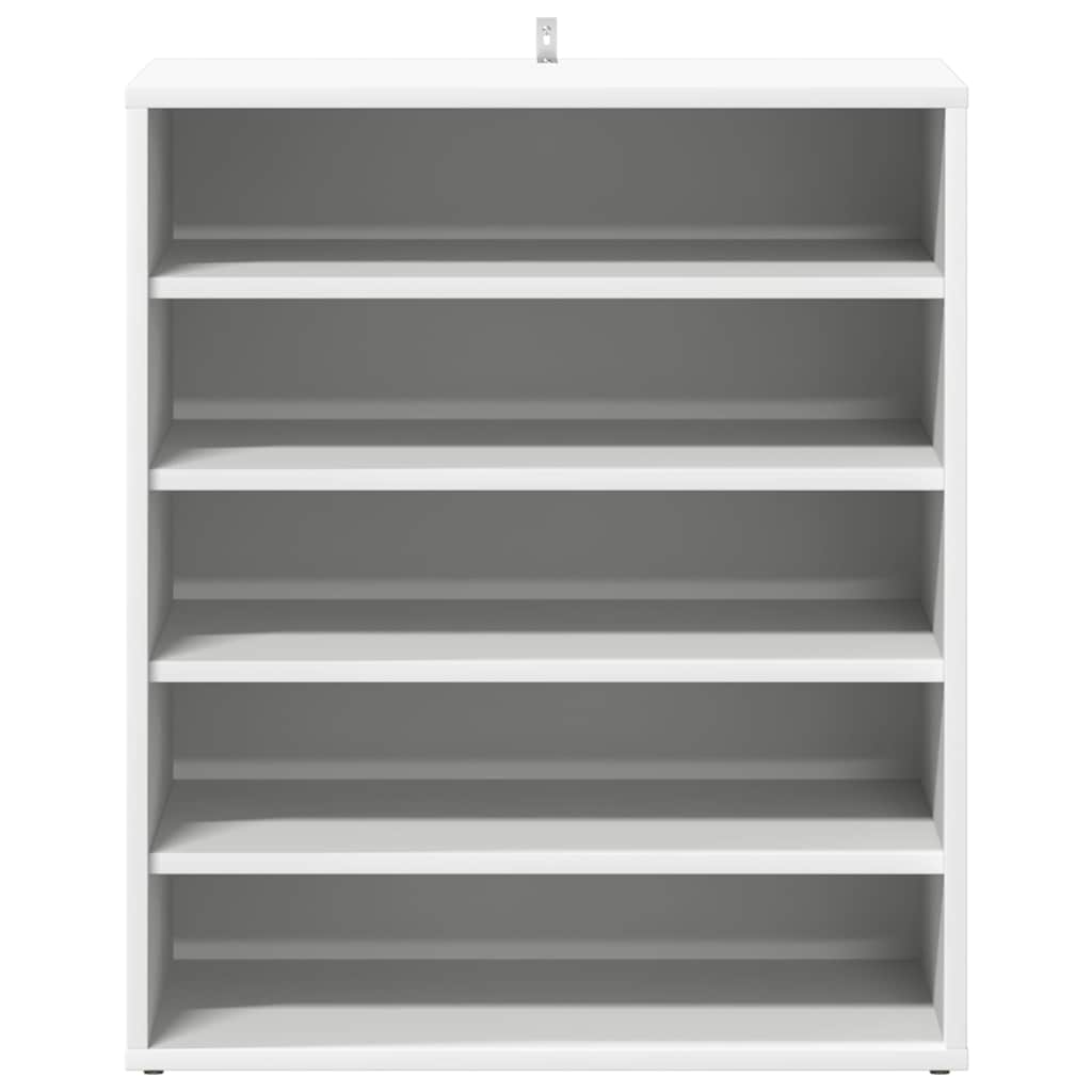 Shoe Cabinet White 60x35x70 cm Engineered Wood