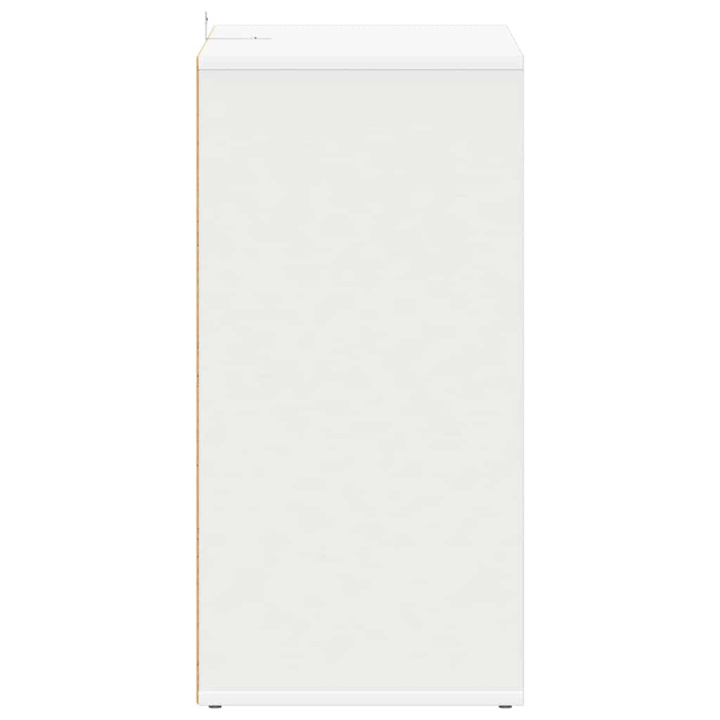 Shoe Cabinet White 60x35x70 cm Engineered Wood