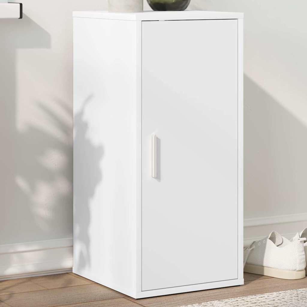 Shoe Cabinet White 32x35x70 cm Engineered Wood