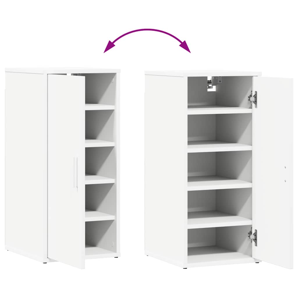 Shoe Cabinets 2 pcs White 32x35x70 cm Engineered Wood