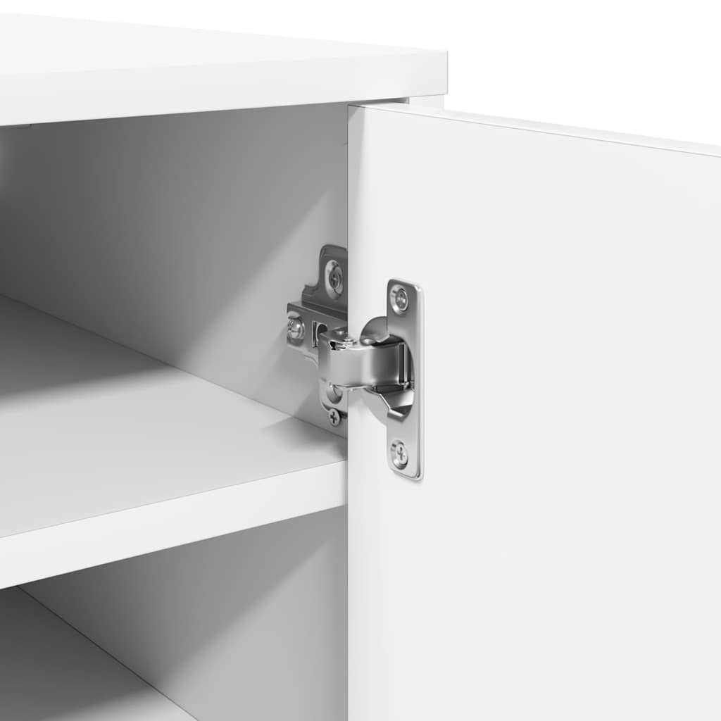 Shoe Cabinets 2 pcs White 32x35x70 cm Engineered Wood