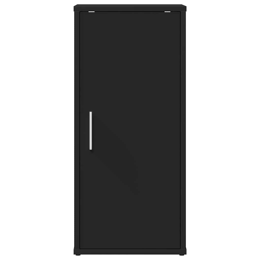 Shoe Cabinets 2 pcs Black 32x35x70 cm Engineered Wood