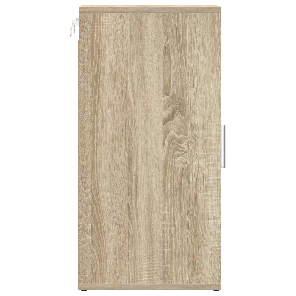 Shoe Cabinets 2 pcs Sonoma Oak 32x35x70 cm Engineered Wood