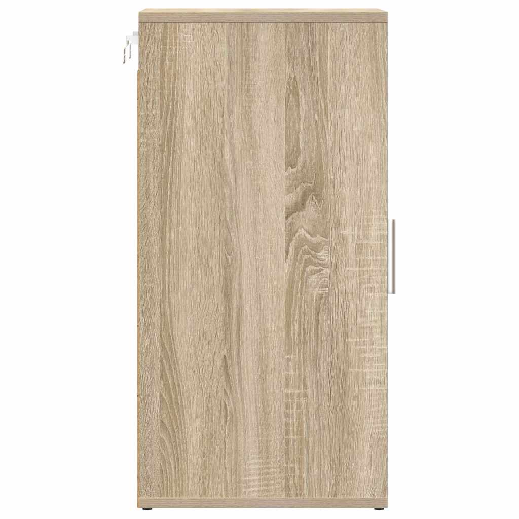 Shoe Cabinets 2 pcs Sonoma Oak 32x35x70 cm Engineered Wood