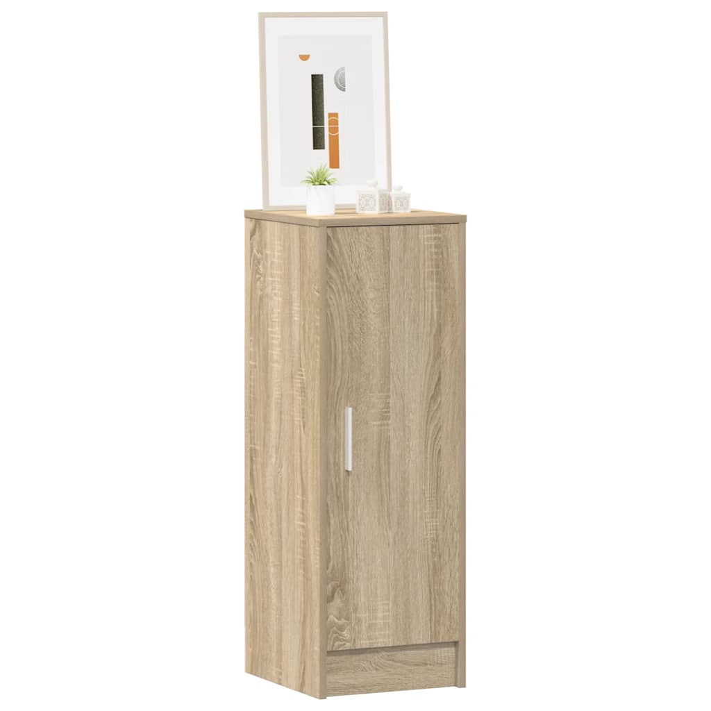 Shoe Cabinet Sonoma Oak 32x35x92 cm Engineered Wood