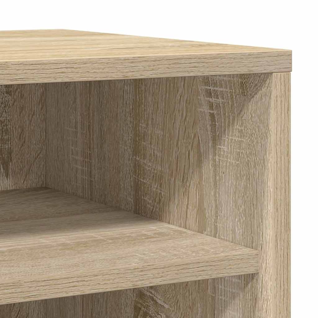 Shoe Cabinet Sonoma Oak 31.5x35x70 cm Engineered Wood