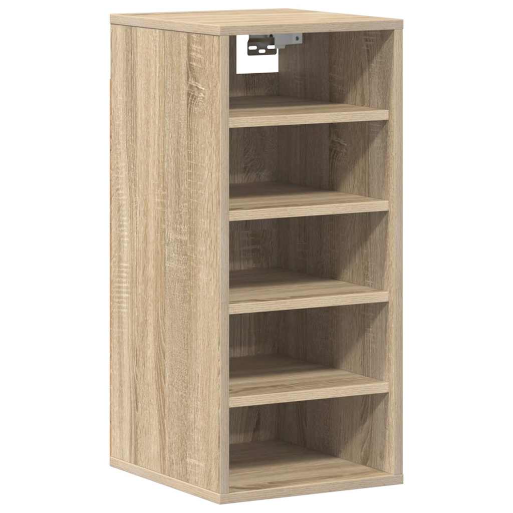 808988 vidaXL Shoe Cabinets 2 pcs Sonoma Oak 31,5x35x70 cm Engineered Wood