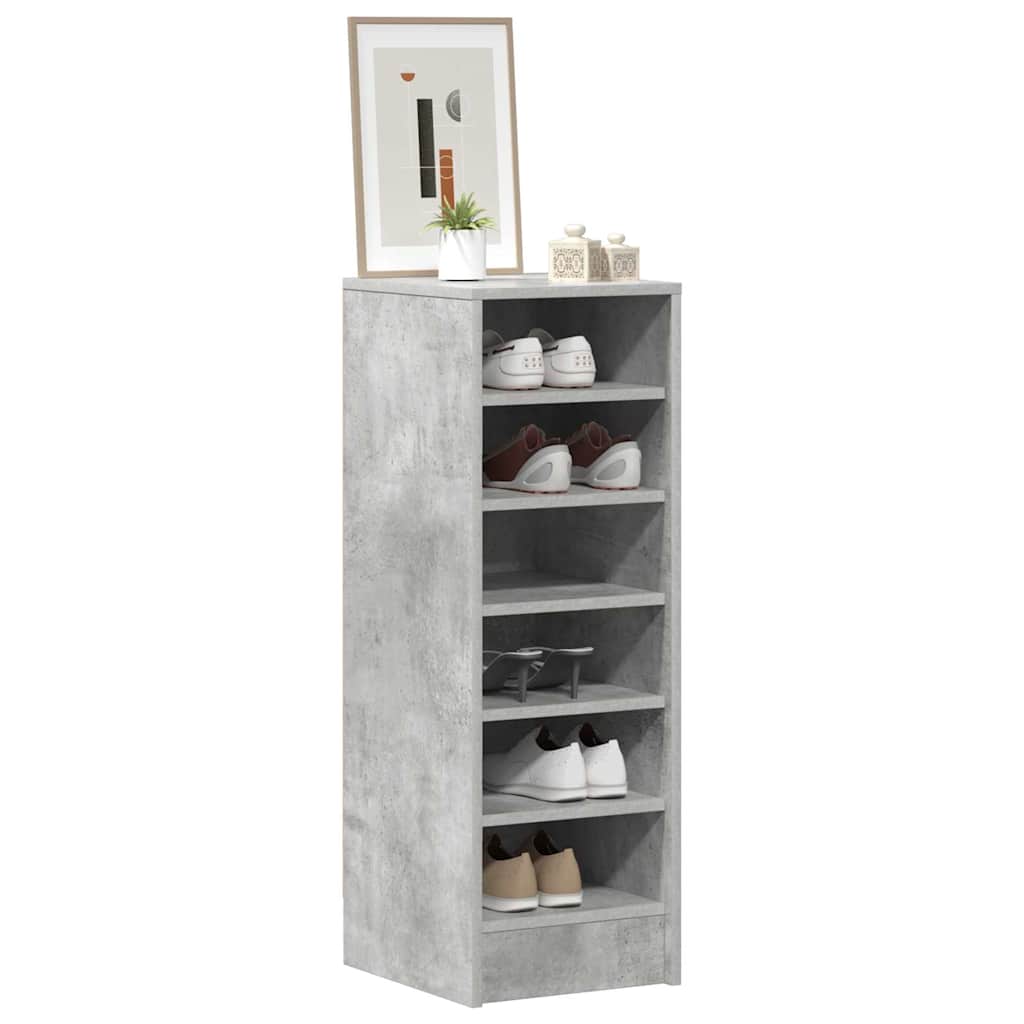 Shoe cabinets 31.5 x 35 x 90 cm Concrete Grey