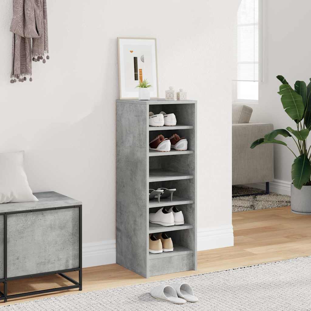 Shoe cabinets 31.5 x 35 x 90 cm Concrete Grey