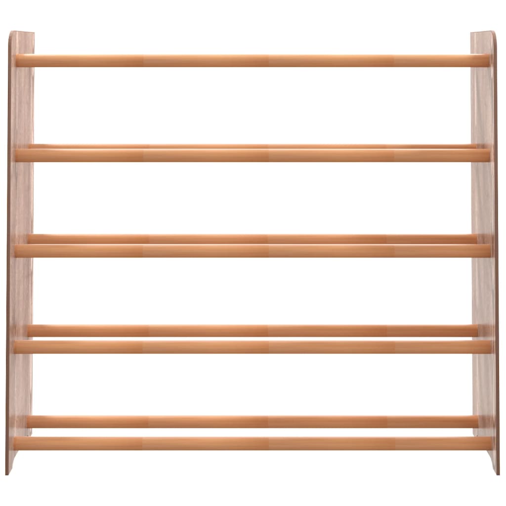 vidaXL Shoe Rack Brown 90x24x81 cm Engineered Wood