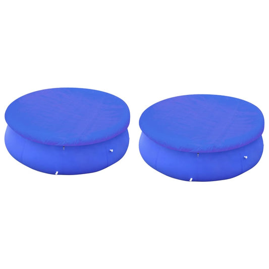 Pool Covers 2 pcs for 300 cm Round Above-Ground Pools