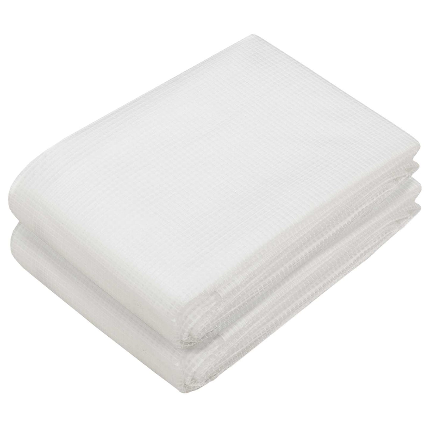 Leno Tarpaulins 2 pcs 260 g/m² 1,5x5 m White
