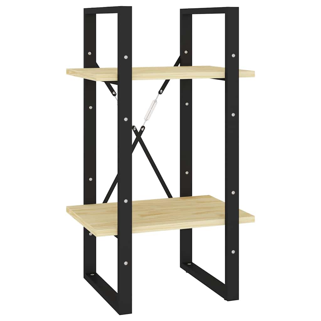 5-Tier Book Cabinet 40x30x175 cm Solid Wood Pine