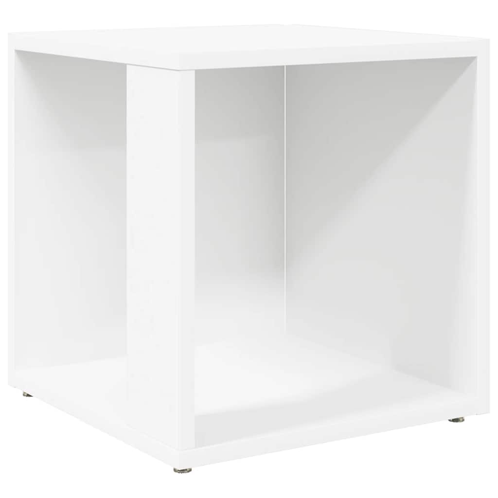 809008 vidaXL Side Table White 33x33x34,5 cm Engineered Wood