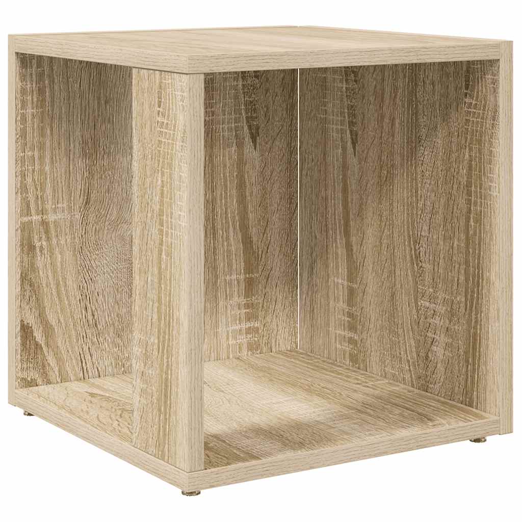 Side Table Sonoma Oak 33x33x34.5 cm Engineered Wood