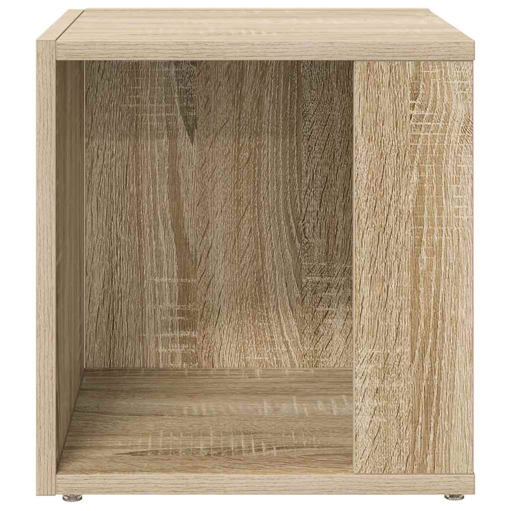Side Table Sonoma Oak 33x33x34.5 cm Engineered Wood