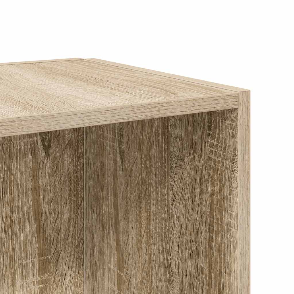 Side Table Sonoma Oak 33x33x34.5 cm Engineered Wood