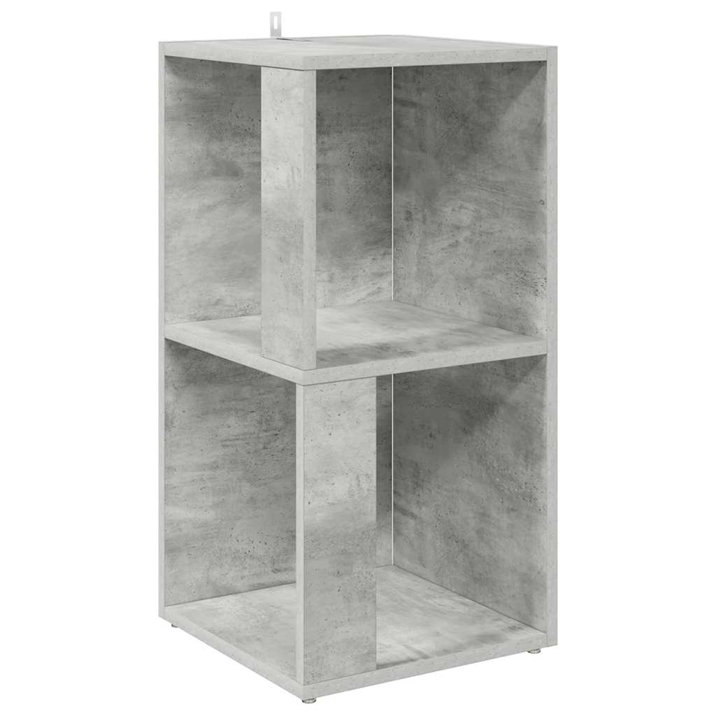 Corner Cabinet Concrete Grey 33x33x67 cm Engineered Wood