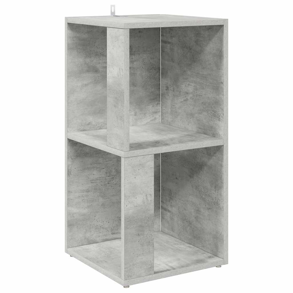Corner Cabinet Concrete Grey 33x33x67 cm Engineered Wood