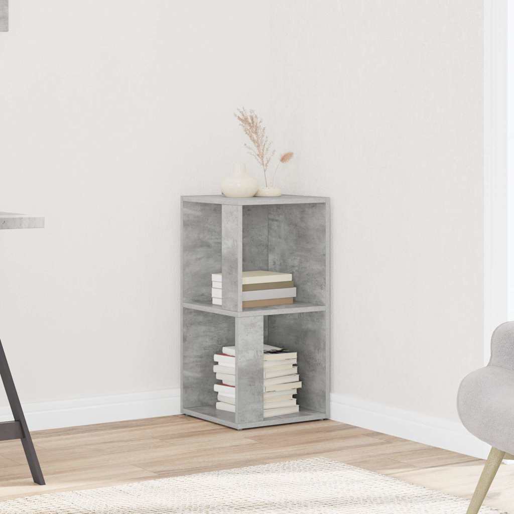 Corner Cabinet Concrete Grey 33x33x67 cm Engineered Wood