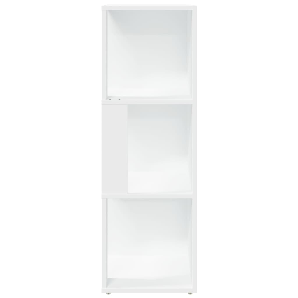 809026 vidaXL Corner Cabinet White 33x33x100 cm Engineered Wood