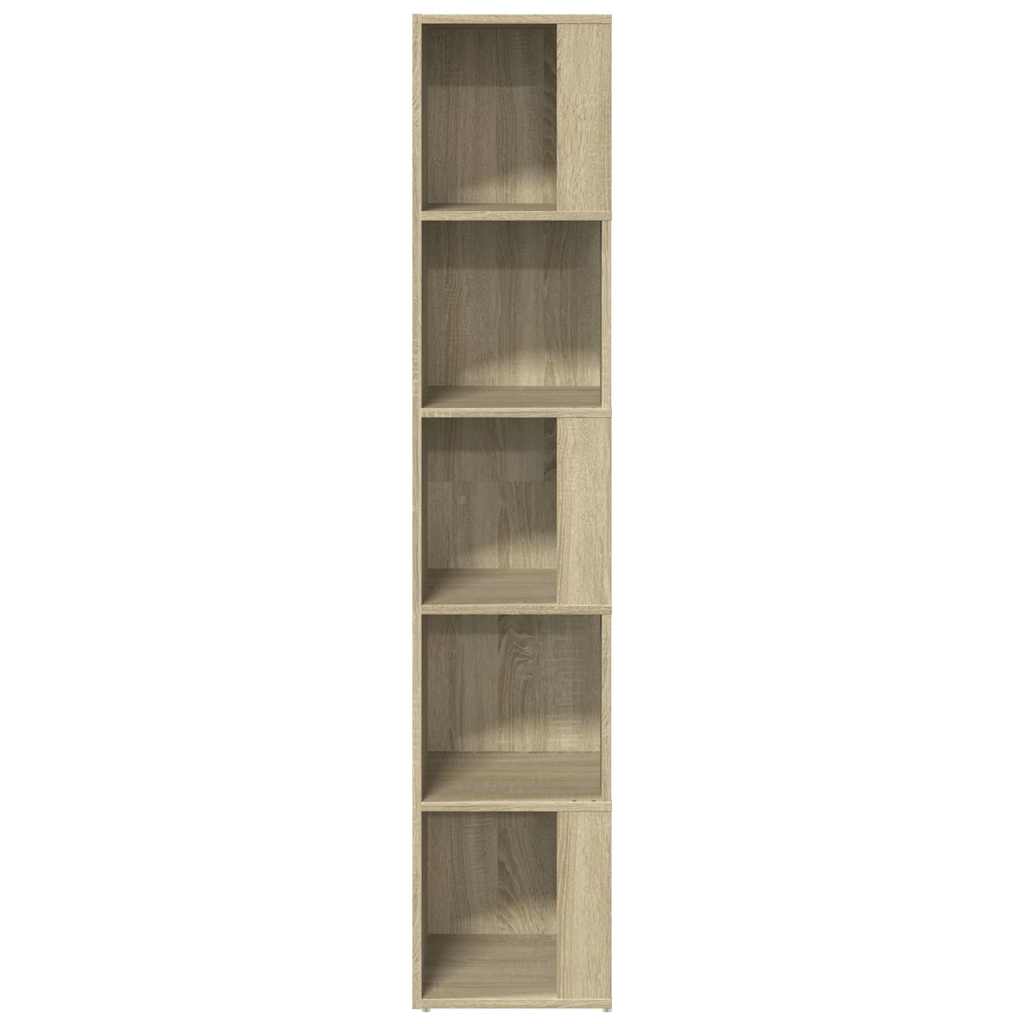 Corner Cabinet Sonoma Oak 33x33x164.5 cm Engineered Wood