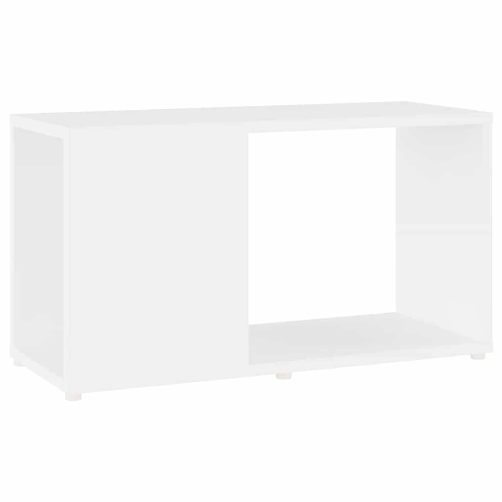 809053 vidaXL TV Cabinet White 60x24x32cm Engineered Wood
